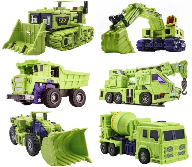 TW-C07 Constructor Full Set of 6 Figures | Toyworld