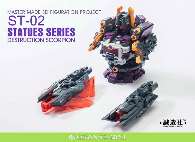 ST-02 Destruction Scorpion Statue Series Upgrade Kit | Master Made