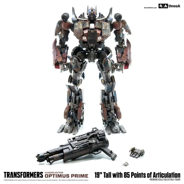 Optimus Prime Evasion Version Collectible Figure Premium Scale Collectible Figure | Transformers Transformers: Age Of Extinction | threezero