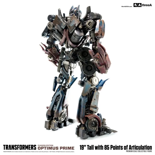 Optimus Prime Evasion Version Collectible Figure Premium Scale Collectible Figure | Transformers Transformers: Age Of Extinction | threezero