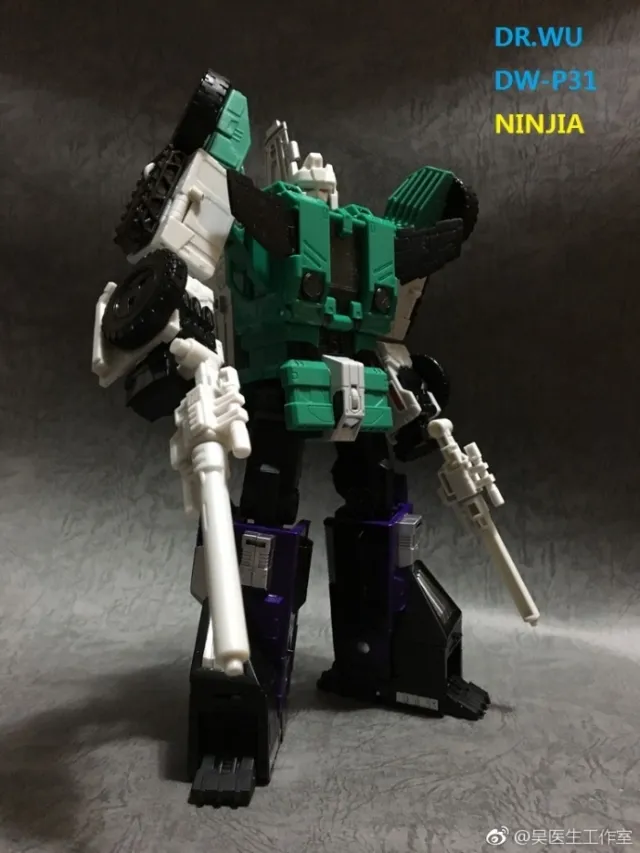 DW-P31 NINJA Set of Swords and Weapons | Dr. Wu | Upgrade Kit