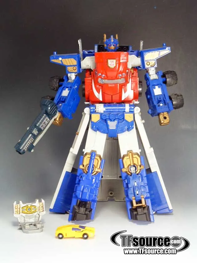 Optimus Prime and Sparkplug Mini-Con Super-con | Transformers Armada