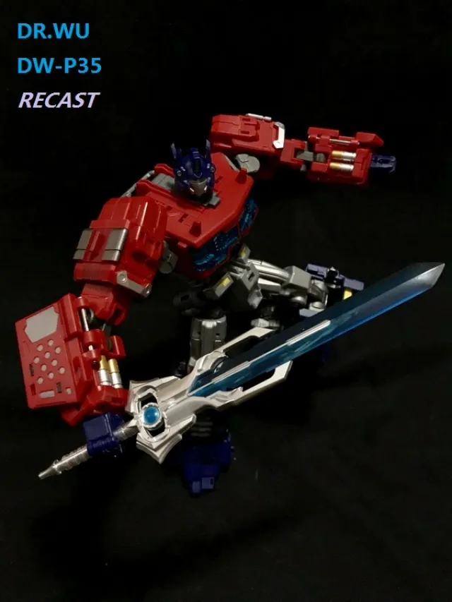 DW-P35 Recast Blue Sword | Dr. Wu | Upgrade Kit