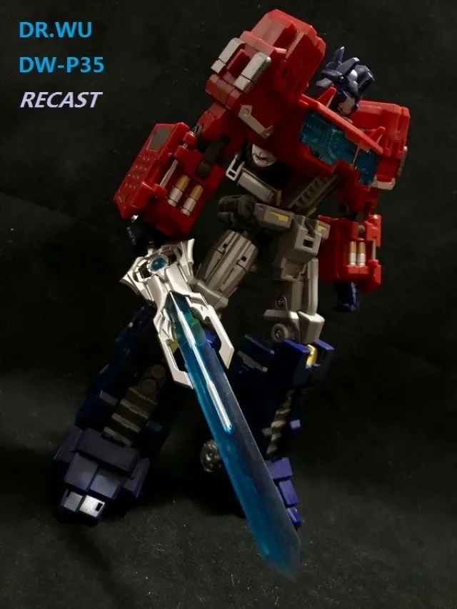 DW-P35 Recast Blue Sword | Dr. Wu | Upgrade Kit