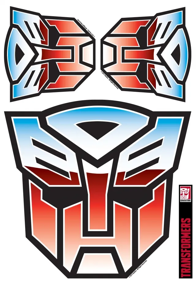 Autoobt Full Color Car Graphics Set | Transformers G1 Generation One