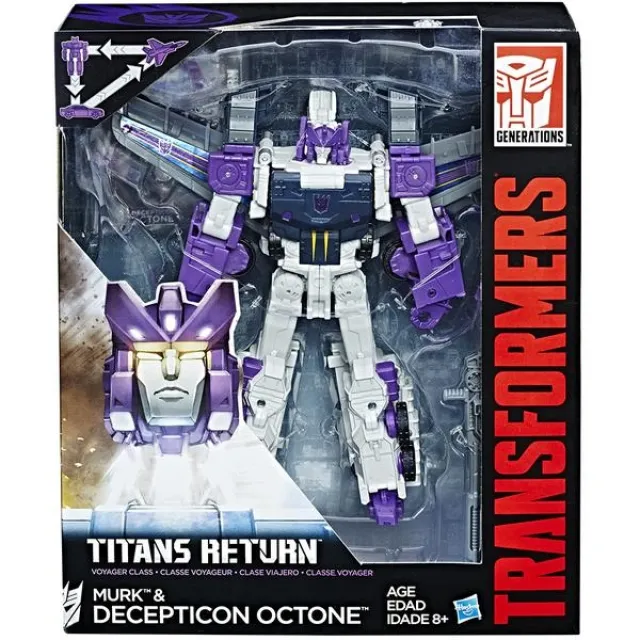 Octane and Murk Voyager Class  | Transformers Generations Titans Return