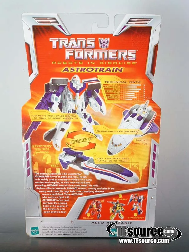 Deluxe Class Astrotrain | Transformers Classics Robots In Disguise