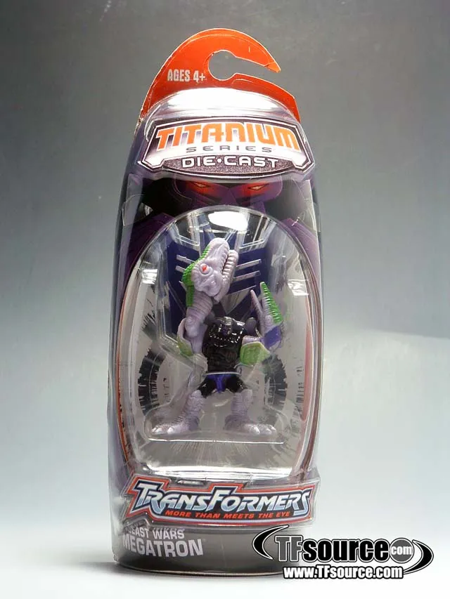 Megatron Beast Wars 3-Inch | Transformers Titanium Robot Masters