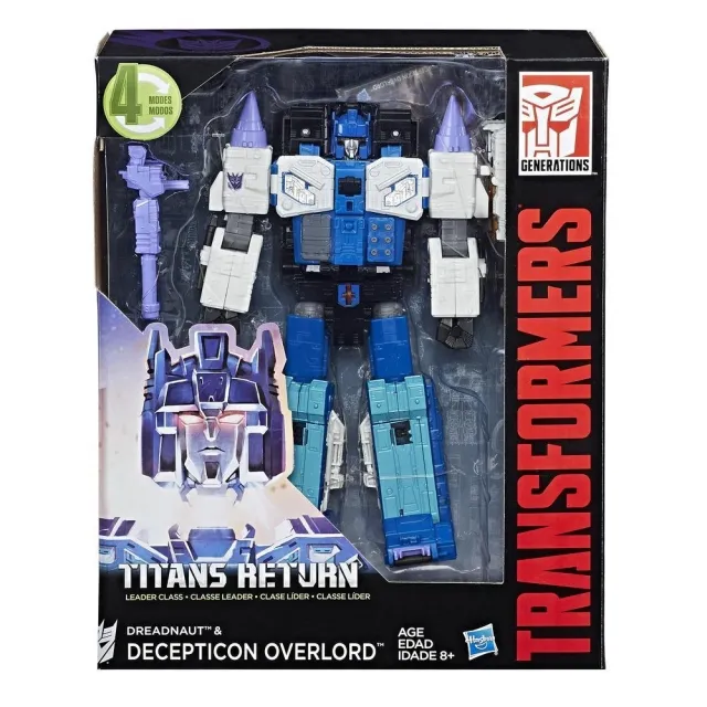Overlord and Dreadnaut Leader Class  | Transformers Generations Titans Return