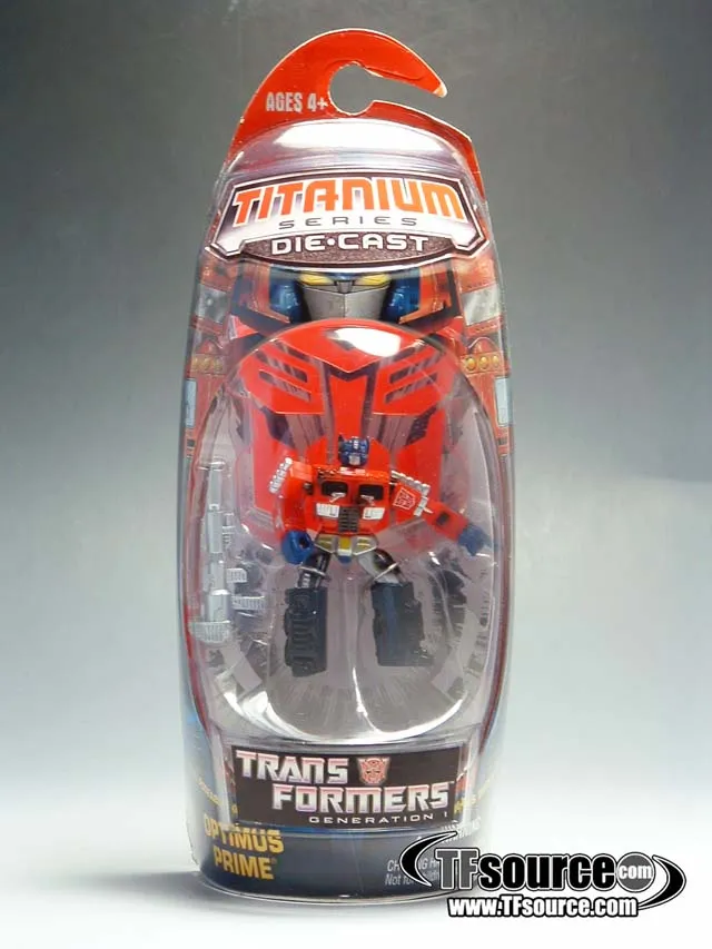 Optimus Prime Generation 1 Battle Damaged 3-inch | Transformers Titanium Robot Masters