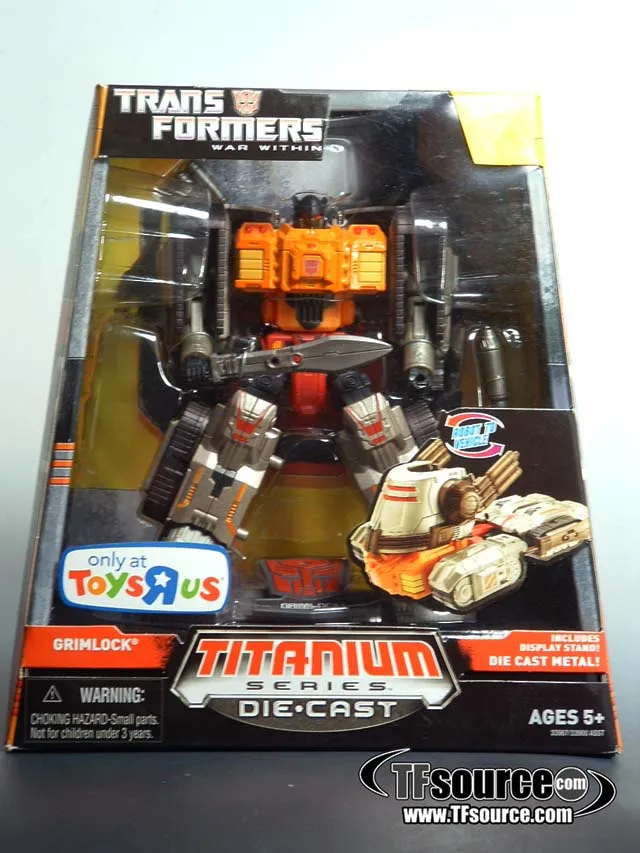 Grimlock War Within Exclusive 6-inch | Transformers Titanium Cybetron Heroes