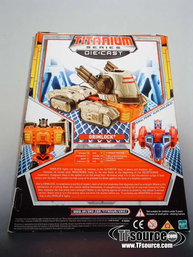 Grimlock War Within Exclusive 6-inch | Transformers Titanium Cybetron Heroes