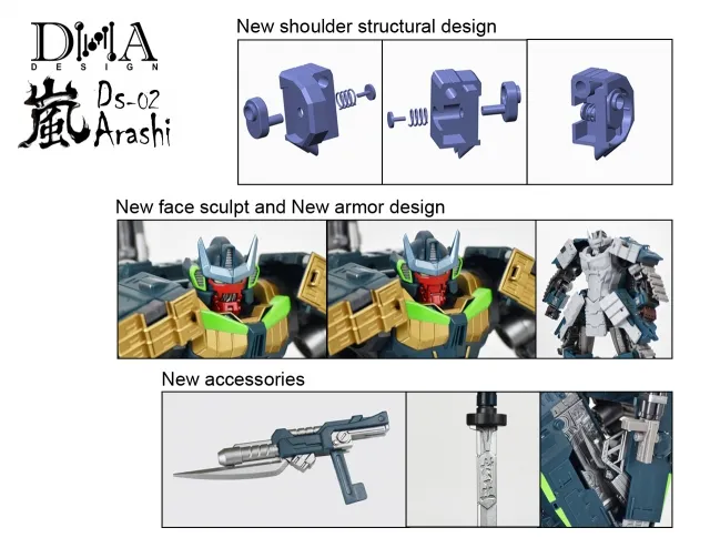 DS-02 Arashi | DNA Design