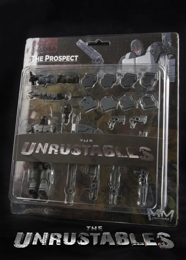 MM04A The Prospect Accesory Pack Black Version | The Unrustables Cybertech Series | Mayhem Mechanics