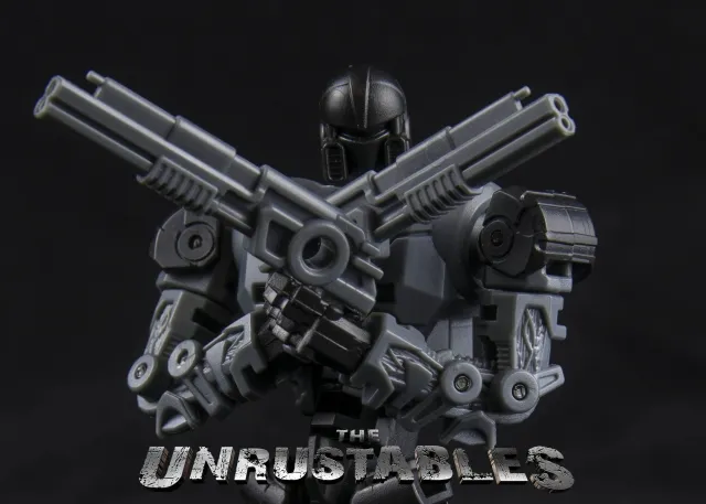MM04A The Prospect Accesory Pack Black Version | The Unrustables Cybertech Series | Mayhem Mechanics