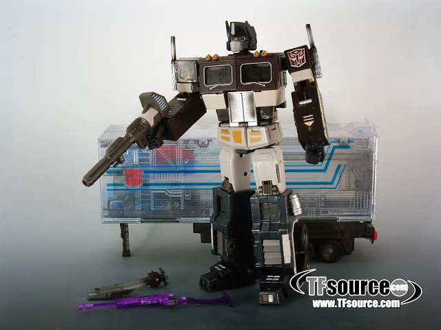 MP-04S Convoy Sleep Mode and Trailer Complete Version | Transformers Masterpiece
