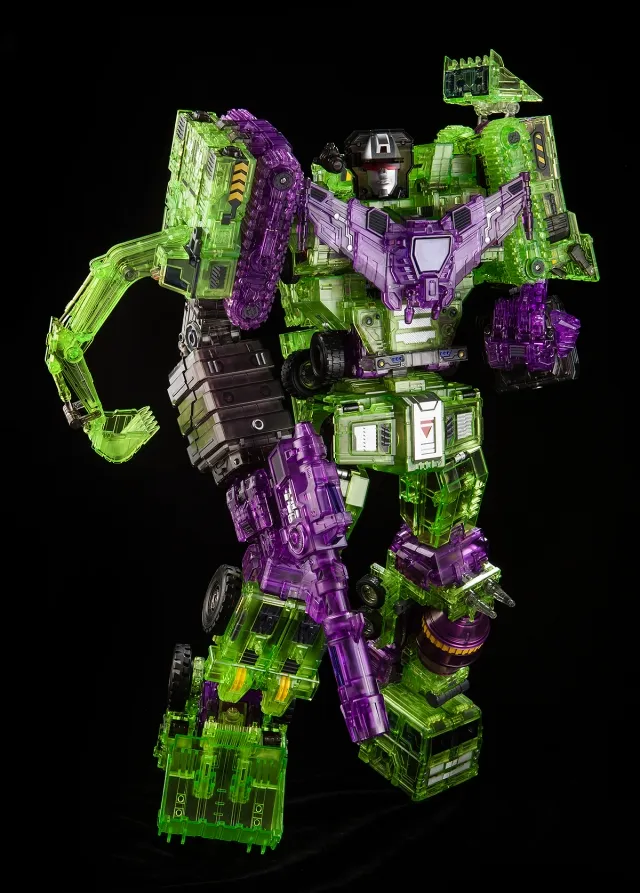 TW-C07C Clear Constructor Full Set of 6 Figures | Toyworld