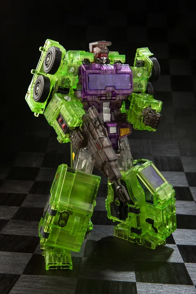 TW-C07C Clear Constructor Full Set of 6 Figures | Toyworld