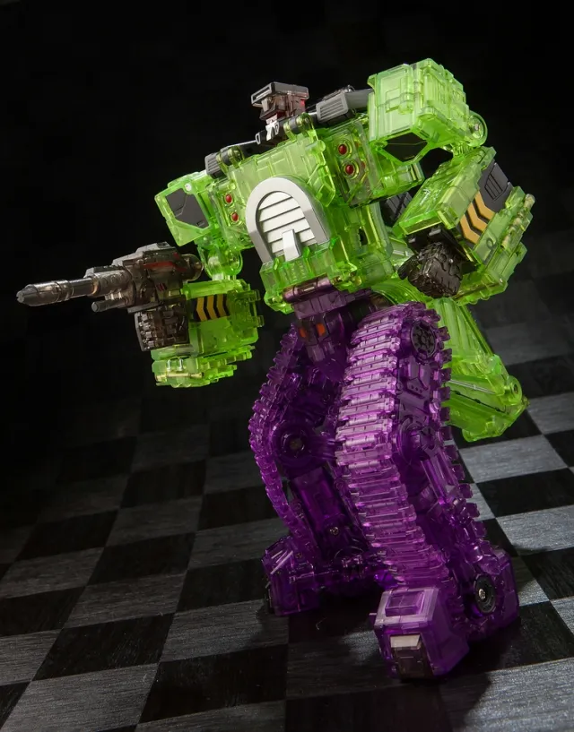 TW-C07C Clear Constructor Full Set of 6 Figures | Toyworld
