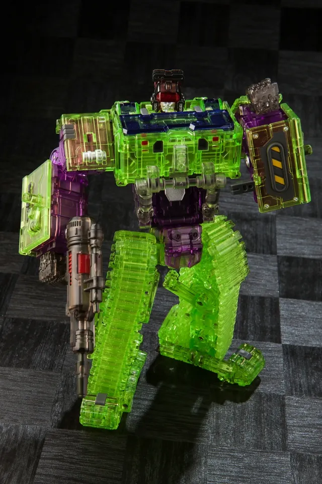 TW-C07C Clear Constructor Full Set of 6 Figures | Toyworld