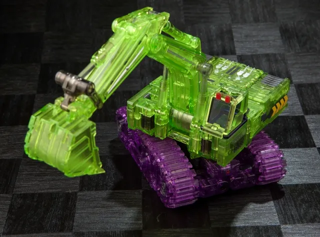 TW-C07C Clear Constructor Full Set of 6 Figures | Toyworld