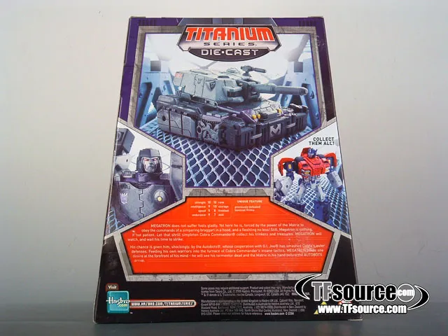 Megatron | Transformers Titanium Cybetron Heroes
