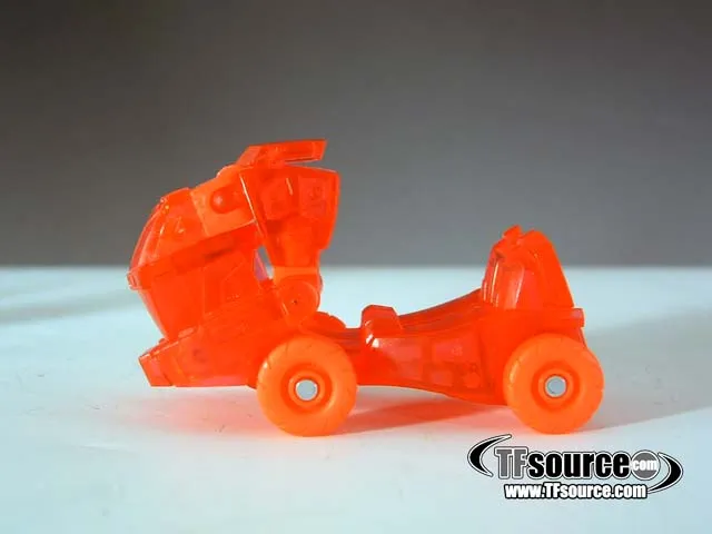 Red Optimus Prime Clear Version Exclusive | Transformers Animated