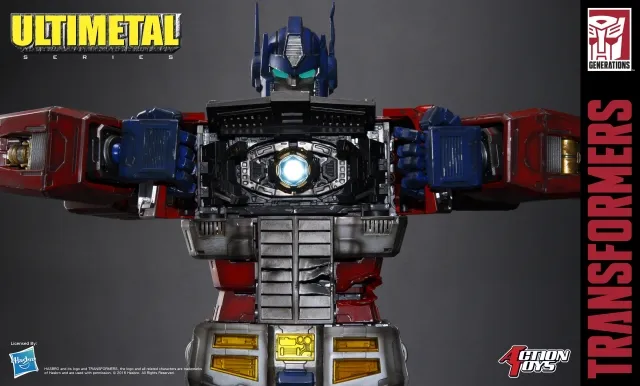 UM-01B Optimus Prime Battle Damaged Version 17-inch Figure | Transformers Ultimetal