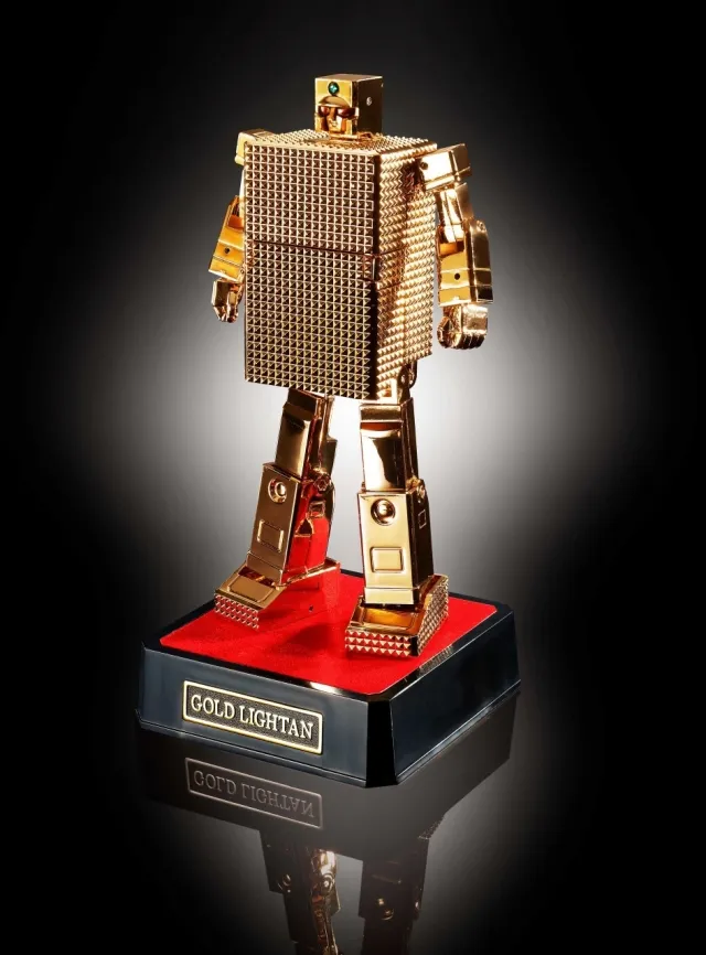 GX-32R Gold Lightan 24-Karat Gold Plating Version Soul of Chogokin | Bandai Tamashii Nations