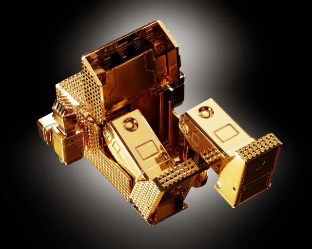 GX-32R Gold Lightan 24-Karat Gold Plating Version Soul of Chogokin | Bandai Tamashii Nations