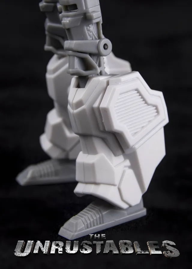 MM04A The Prospect Accesory Pack White Version | The Unrustables Cybertech Series | Mayhem Mechanics