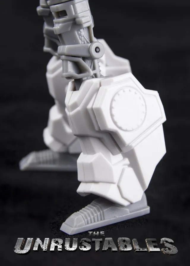 MM04A The Prospect Accesory Pack White Version | The Unrustables Cybertech Series | Mayhem Mechanics