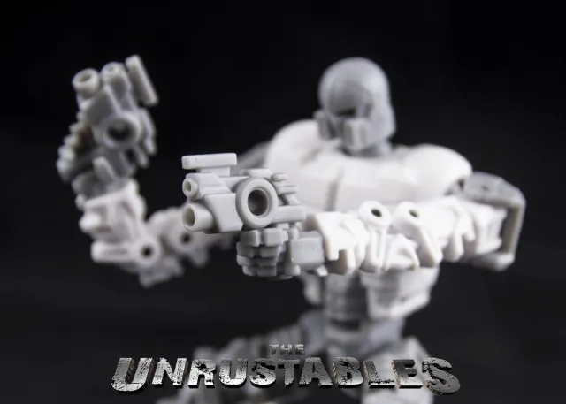 MM04A The Prospect Accesory Pack White Version | The Unrustables Cybertech Series | Mayhem Mechanics