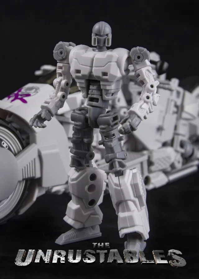MM04A The Prospect Accesory Pack White Version | The Unrustables Cybertech Series | Mayhem Mechanics