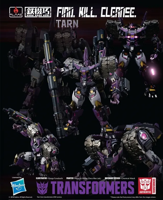 02 Tarn | Transformers Kuro Kara Kuri | Flame Toys