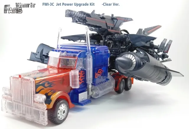 FWI-3C Jet power Upgrade Kit | Clear Version | Fans Want It | Upgrade Kit
