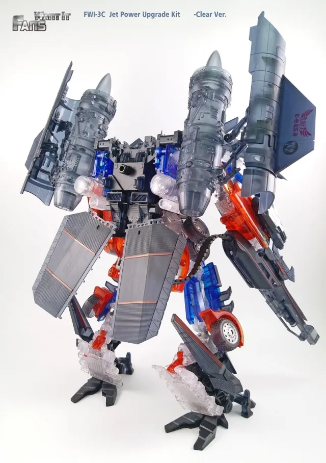 FWI-3C Jet power Upgrade Kit | Clear Version | Fans Want It | Upgrade Kit