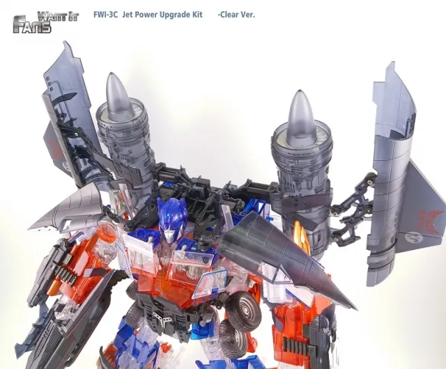FWI-3C Jet power Upgrade Kit | Clear Version | Fans Want It | Upgrade Kit
