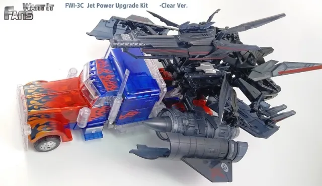 FWI-3C Jet power Upgrade Kit | Clear Version | Fans Want It | Upgrade Kit