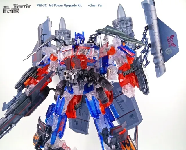FWI-3C Jet power Upgrade Kit | Clear Version | Fans Want It | Upgrade Kit