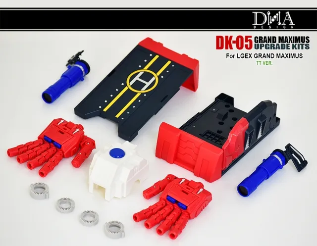 DK-05 Upgrade Kit for Transformers Legends LG-EX Grand Maximus | Dna Design | Upgrade Kit