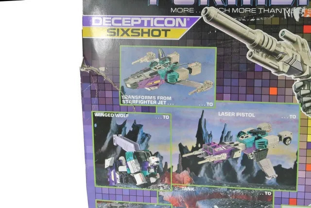 Sixshot Sixchanger Vintage Transformers G1