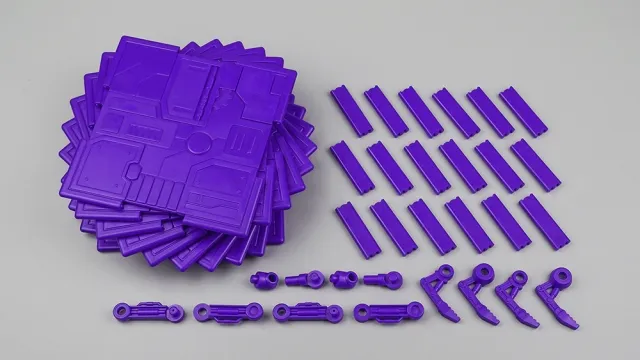 Iron Deck Base Background Panels Purple | Wild Kidz | Upgrade Kit