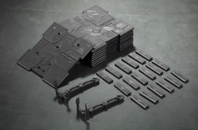 Iron Deck Base Background Panels Metallic Grey | Wild Kidz | Upgrade Kit