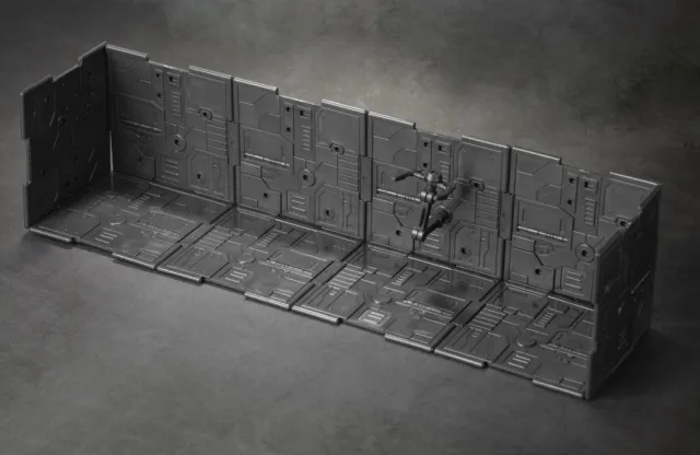 Iron Deck Base Background Panels Metallic Grey | Wild Kidz | Upgrade Kit