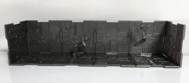 Iron Deck Base Background Panels Metallic Grey | Wild Kidz | Upgrade Kit