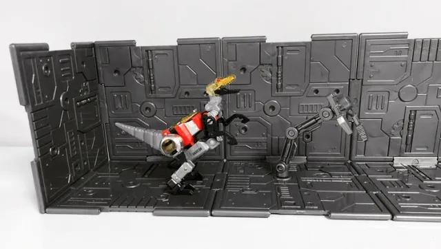 Iron Deck Base Background Panels Metallic Grey | Wild Kidz | Upgrade Kit