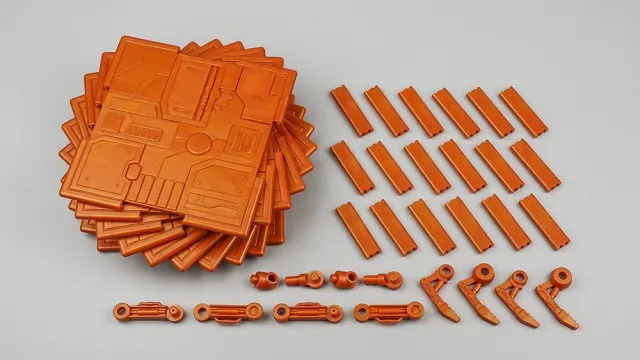 Iron Deck Base Background Panels Orange | Wild Kidz | Upgrade Kit