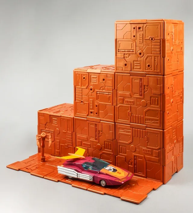 Iron Deck Base Background Panels Orange | Wild Kidz | Upgrade Kit