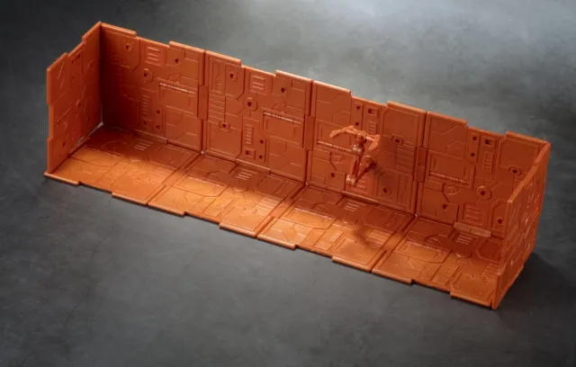 Iron Deck Base Background Panels Orange | Wild Kidz | Upgrade Kit